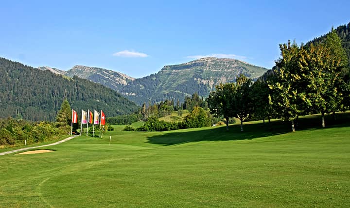 Freizeittipp  Golf mit Panoramablick