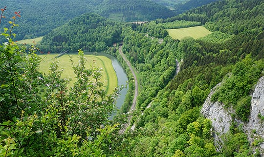 onaudurchbruch bei Bad Gögging