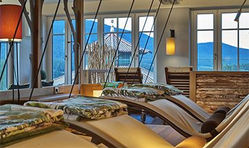 Nahaufnahme der Schwebeliegen