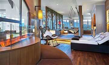 Wellnessbereich mit zahlreichen Entspannungsmöglichkeiten