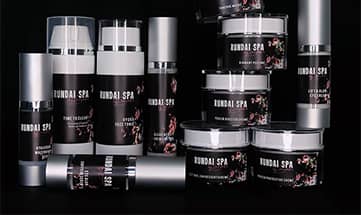 Beauty Produkte der Rundai Spa Reihe