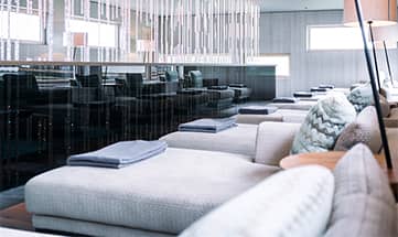 Liegen im Ruhebereich des Ruhehauses