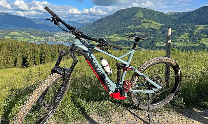 Freizeittipp  E-Bike mit der Allgäu Sonne