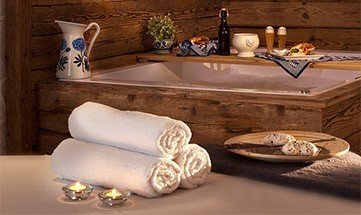 Spa auf bayerische Art mit Brezel und Bier