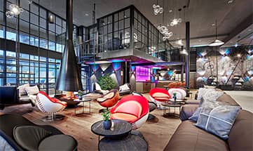 Gemütliche Sitzgelegenheiten