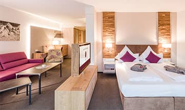 Zimmer Turm-Suite Schlössla