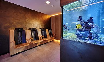 4 schwarze Infrarotsitze