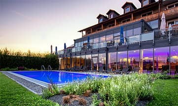 Aussenansicht vom Landrefugium Obermüller