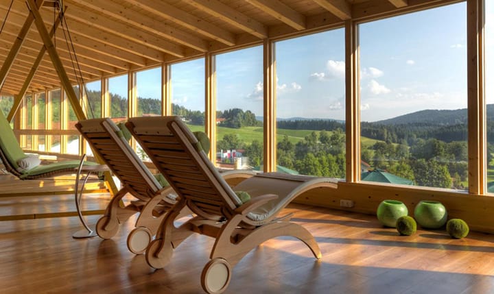 Hotelbild Ausblick auf den Bayerwald